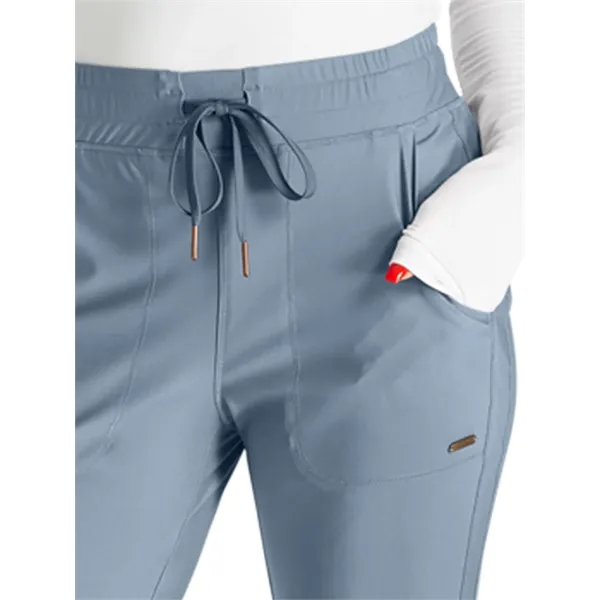 Cherokee Form Women's Mid-Rise Tapered Leg Drawstring Pant... from ASI 86018 Scrub Authority