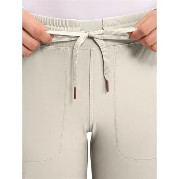 Cherokee Form Women's Mid-Rise Tapered Leg Drawstring Pant... from ASI 86018 Scrub Authority