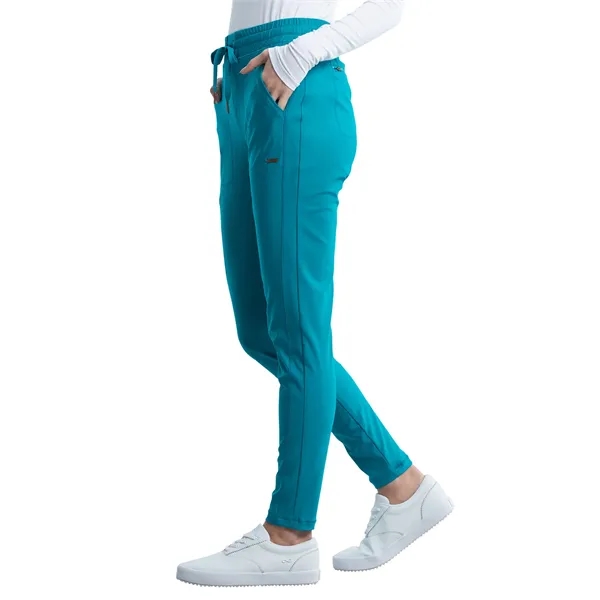 Cherokee Form Women's Mid-Rise Tapered Leg Drawstring Pant... from ASI 86018 Scrub Authority