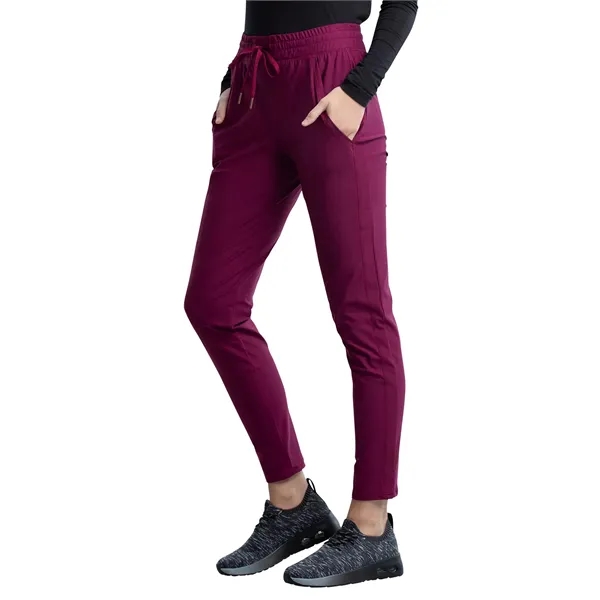 Cherokee Form Women's Mid-Rise Tapered Leg Drawstring Pant... from ASI 86018 Scrub Authority