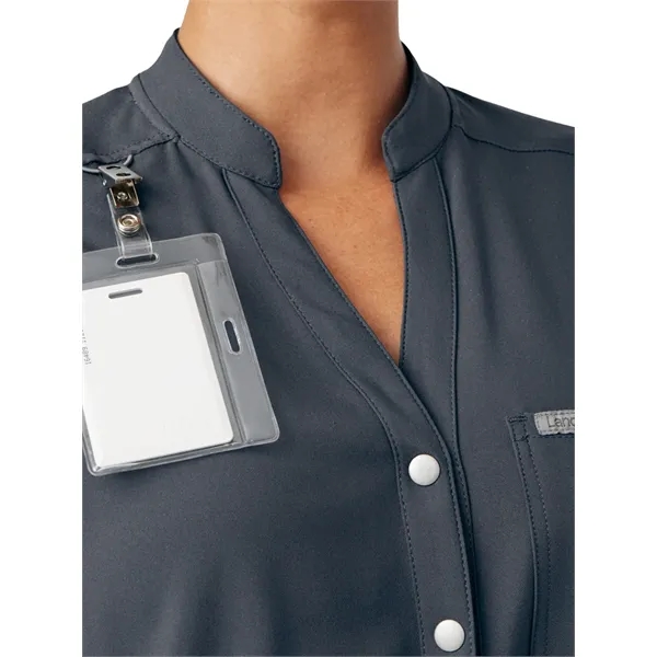 Landau - Forward - Women's 8-Pocket Cargo Jumpsuit... from ASI 86018 Scrub Authority