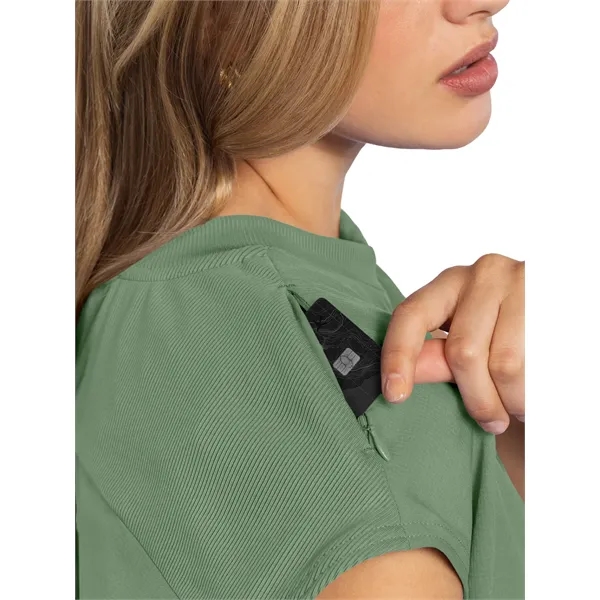 Med Couture - AMP - Women's 2-Pocket Tuckable Scrub Top... from ASI 86018 Scrub Authority