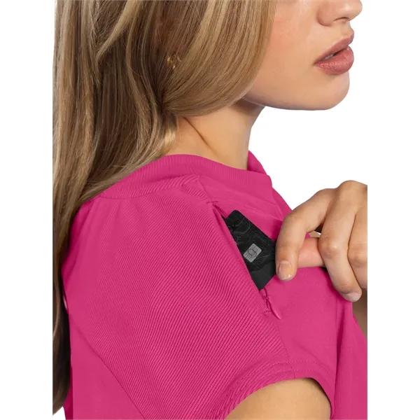 Med Couture - AMP - Women's 2-Pocket Tuckable Scrub Top... from ASI 86018 Scrub Authority