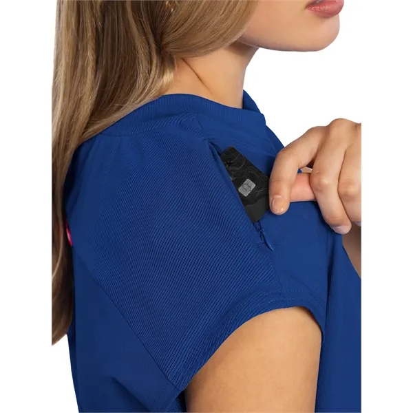 Med Couture - AMP - Women's 2-Pocket Tuckable Scrub Top... from ASI 86018 Scrub Authority