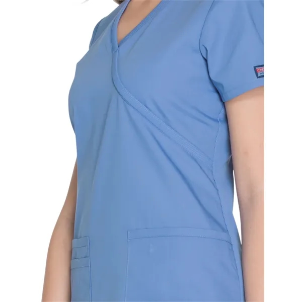 Workwear Originals Mock Wrap Top... from ASI 86018 Scrub Authority / Uniform Stores