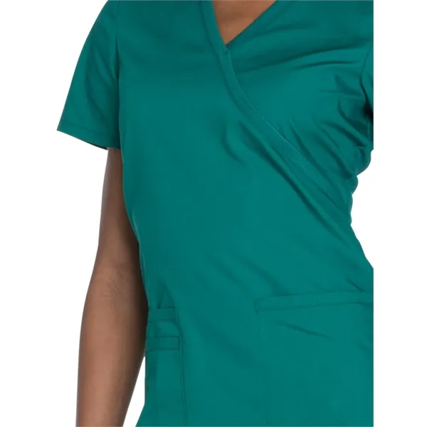 Workwear Originals Mock Wrap Top... from ASI 86018 Scrub Authority / Uniform Stores