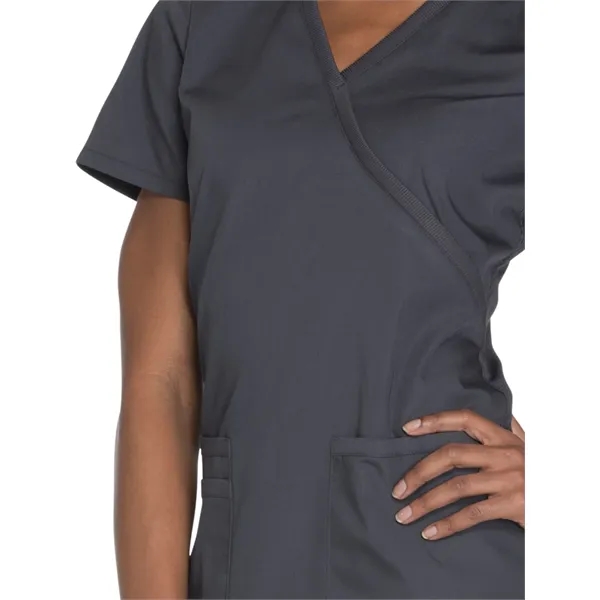 Workwear Originals Mock Wrap Top... from ASI 86018 Scrub Authority / Uniform Stores