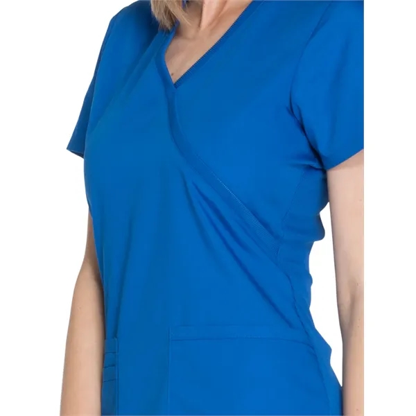 Workwear Originals Mock Wrap Top... from ASI 86018 Scrub Authority / Uniform Stores