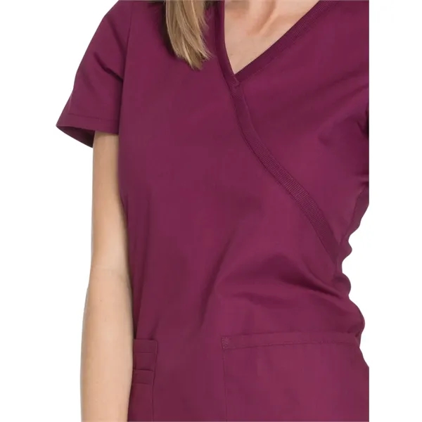 Workwear Originals Mock Wrap Top... from ASI 86018 Scrub Authority / Uniform Stores