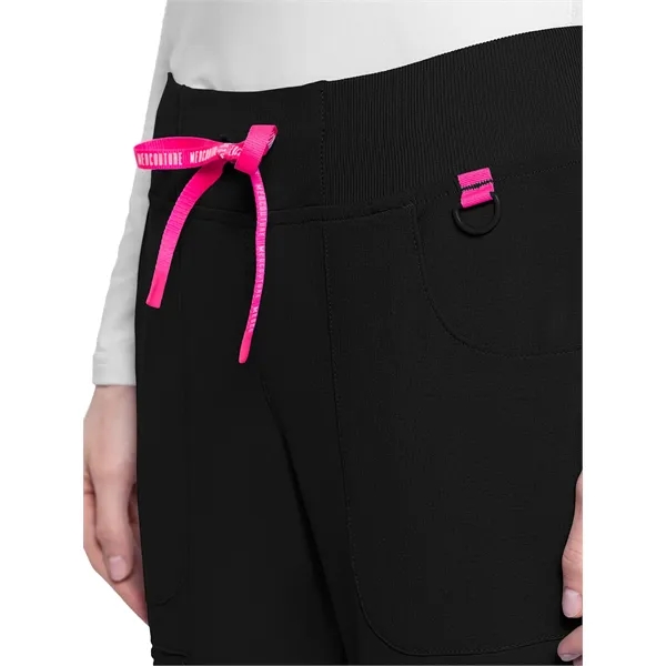 Med Couture - AMP - Women's 5-Pocket Mid Rise Jogger Scru...... from ASI 86018 Scrub Authority