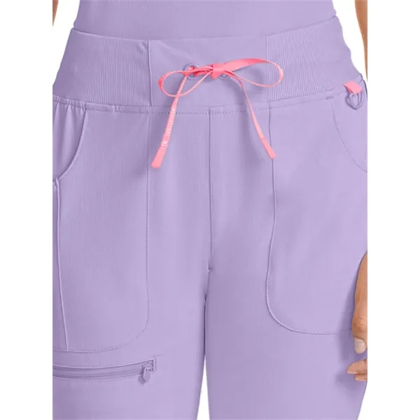 Med Couture - AMP - Women's 5-Pocket Mid Rise Jogger Scru...... from ASI 86018 Scrub Authority
