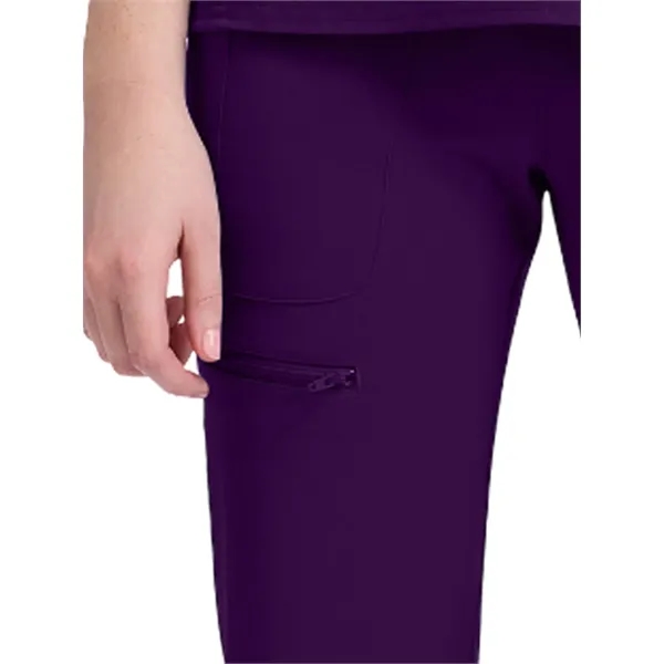 Med Couture - AMP - Women's 5-Pocket Mid Rise Jogger Scru...... from ASI 86018 Scrub Authority