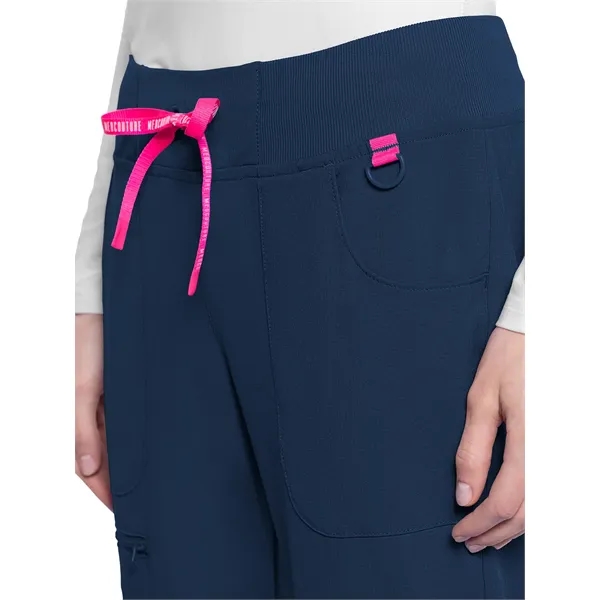 Med Couture - AMP - Women's 5-Pocket Mid Rise Jogger Scru...... from ASI 86018 Scrub Authority
