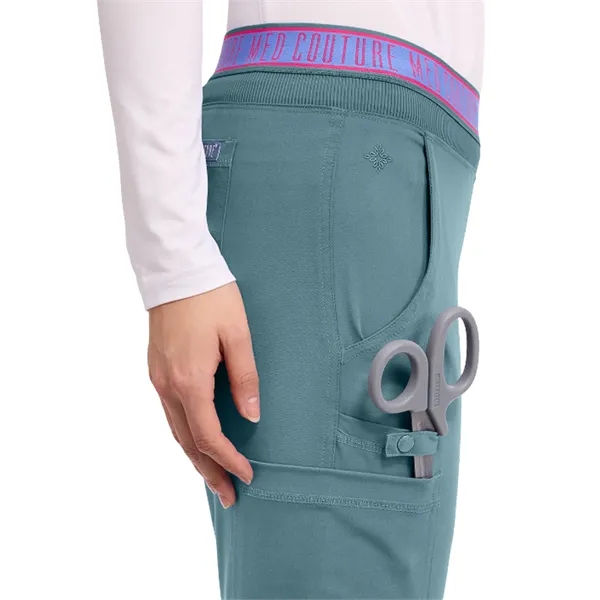 Med Couture Touch Women's Yoga 2 Cargo Pocket Pant... from ASI 86018 Scrub Authority / Uniform Stores