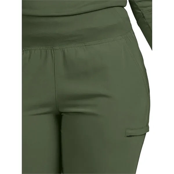 White Cross - CRFT - Women's 6-Pocket High-Rise Knit Elas...... from ASI 86018 Scrub Authority