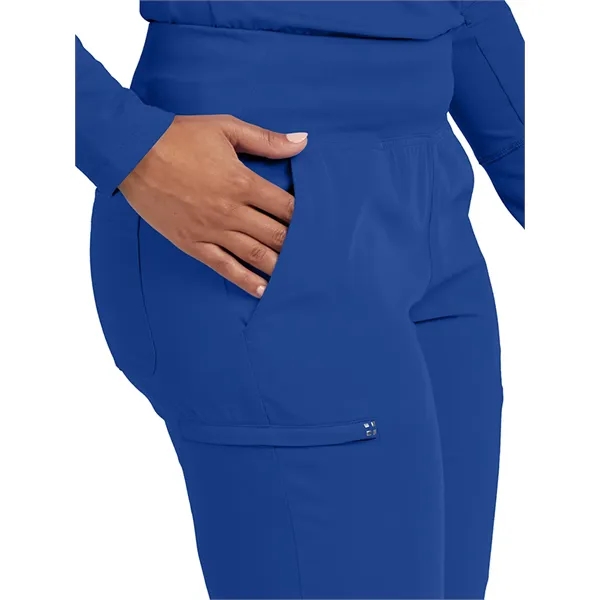 White Cross - CRFT - Women's 6-Pocket High-Rise Knit Elas...... from ASI 86018 Scrub Authority