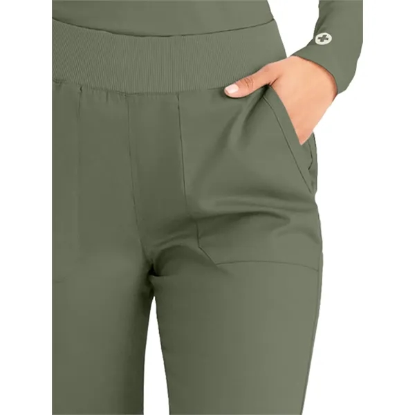 Landau ProFlex Women's Mid-Rise Straight Leg Pant... from ASI 86018 Scrub Authority / Uniform Stores