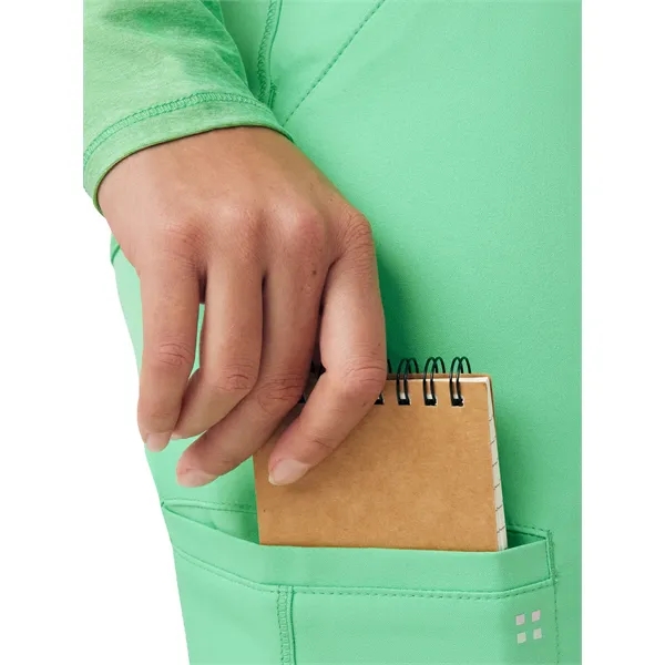 White Cross - VIBE - Women's Knitted Waistband Jogger Scr...... from ASI 86018 Scrub Authority