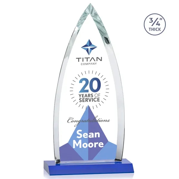 The striking Shildon Award is a 3/4" thick Starfire arrowhead with... from ASI 84592 St Regis Group / St Regis