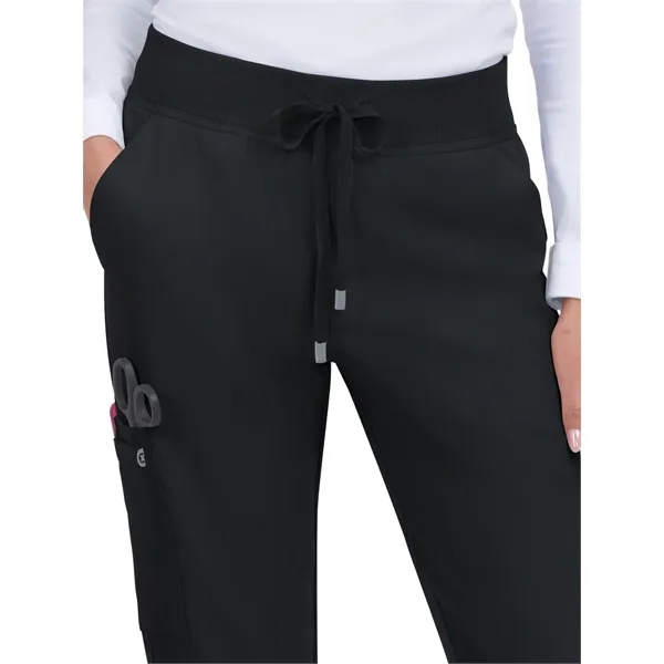 koi - Cureology - Women's 7-Pocket Drawstring Elastic Wai...... from ASI 86018 Scrub Authority / Uniform Stores