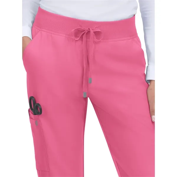 koi - Cureology - Women's 7-Pocket Drawstring Elastic Wai...... from ASI 86018 Scrub Authority / Uniform Stores
