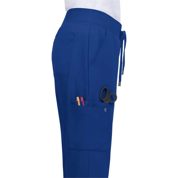 koi - Cureology - Women's 7-Pocket Drawstring Elastic Wai...... from ASI 86018 Scrub Authority / Uniform Stores
