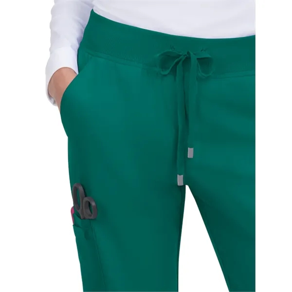 koi - Cureology - Women's 7-Pocket Drawstring Elastic Wai...... from ASI 86018 Scrub Authority / Uniform Stores