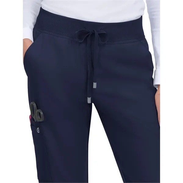 koi - Cureology - Women's 7-Pocket Drawstring Elastic Wai...... from ASI 86018 Scrub Authority / Uniform Stores