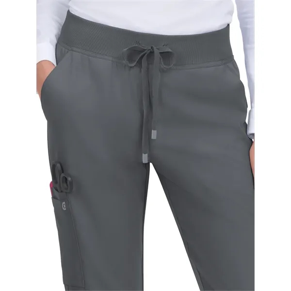 koi - Cureology - Women's 7-Pocket Drawstring Elastic Wai...... from ASI 86018 Scrub Authority / Uniform Stores