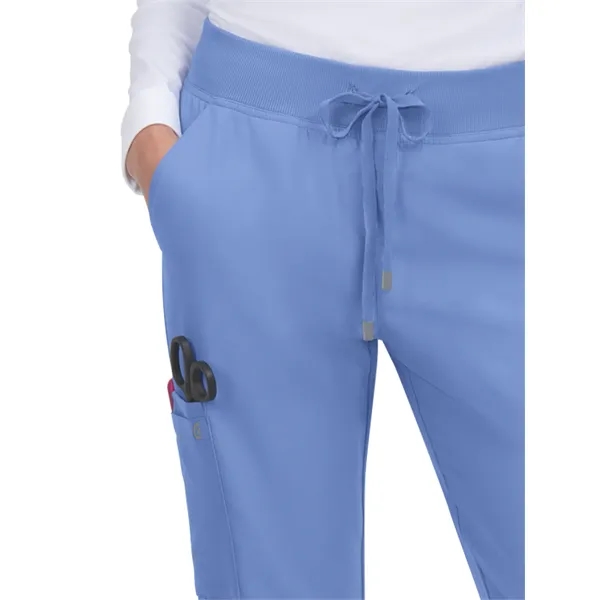 koi - Cureology - Women's 7-Pocket Drawstring Elastic Wai...... from ASI 86018 Scrub Authority / Uniform Stores