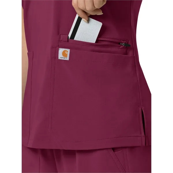 Carhartt Scrubs - Cross-Flex - Women's Three-Pocket Flex...... from ASI 86018 Scrub Authority / Uniform Stores