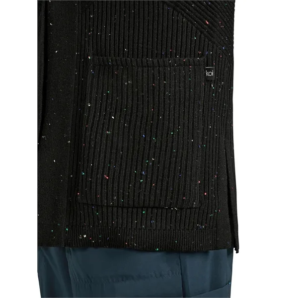 koi - Essentials - Women's Geometric Knit Kori Sweater... from ASI 86018 Scrub Authority / Uniform Stores