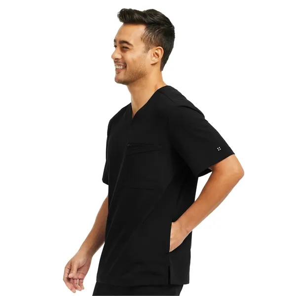 White Cross - CRFT - Men's 4-Pocket V-Neck Scrub Top... from ASI 86018 Scrub Authority / Uniform Stores