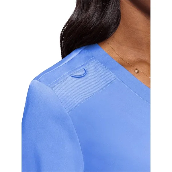 Med Couture Touch Women's Chest Pocket Top... from ASI 86018 Scrub Authority / Uniform Stores