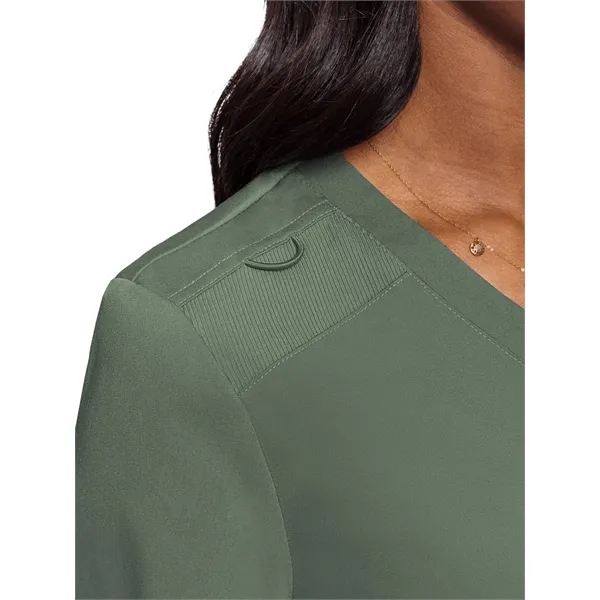 Med Couture Touch Women's Chest Pocket Top... from ASI 86018 Scrub Authority / Uniform Stores