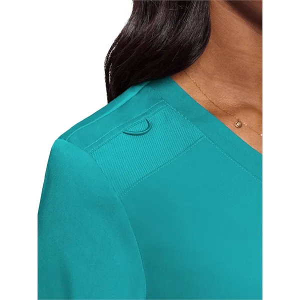 Med Couture Touch Women's Chest Pocket Top... from ASI 86018 Scrub Authority / Uniform Stores