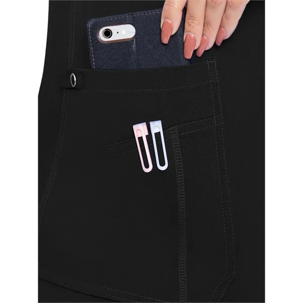 Med Couture Touch Women's V-Neck Shirttail Top... from ASI 86018 Scrub Authority