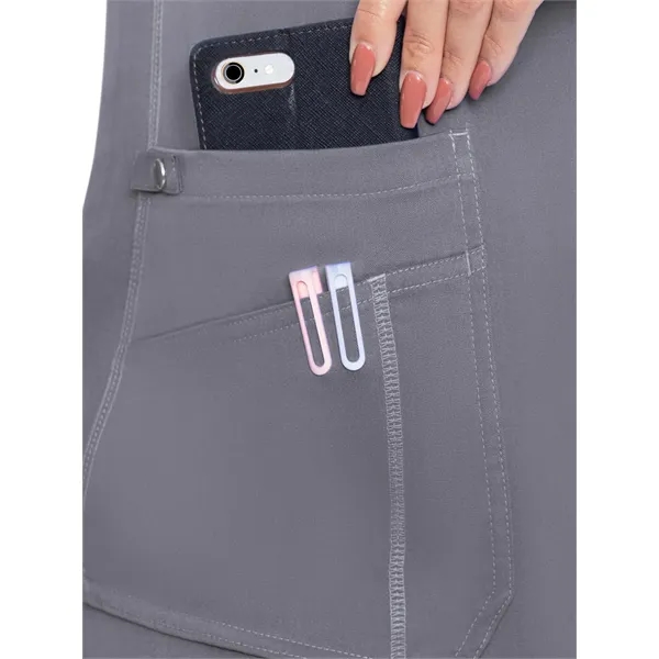 Med Couture Touch Women's V-Neck Shirttail Top... from ASI 86018 Scrub Authority