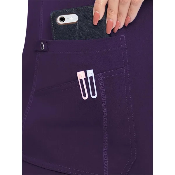 Med Couture Touch Women's V-Neck Shirttail Top... from ASI 86018 Scrub Authority