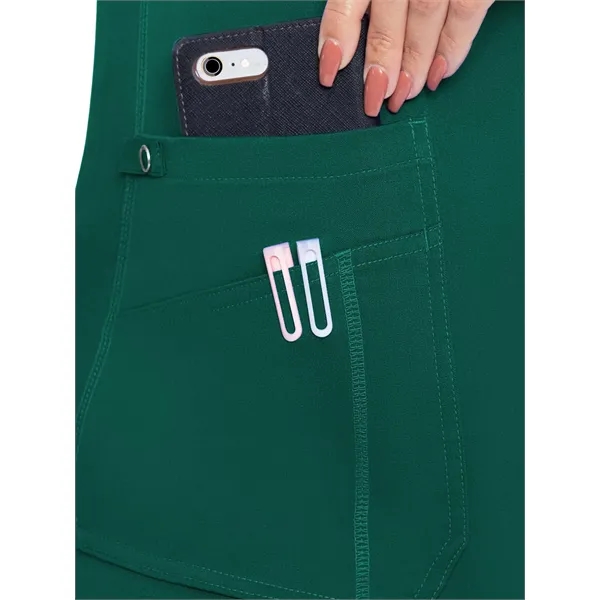 Med Couture Touch Women's V-Neck Shirttail Top... from ASI 86018 Scrub Authority