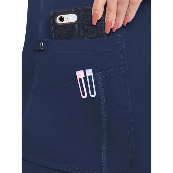 Med Couture Touch Women's V-Neck Shirttail Top... from ASI 86018 Scrub Authority