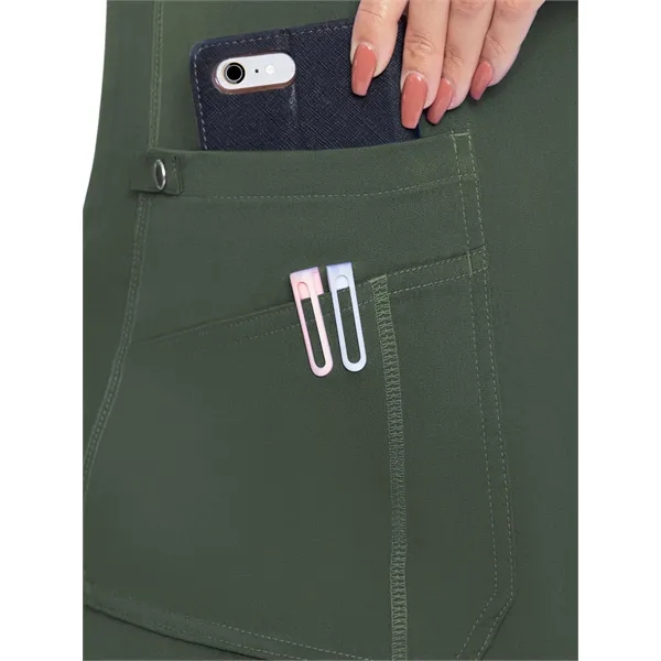 Med Couture Touch Women's V-Neck Shirttail Top... from ASI 86018 Scrub Authority