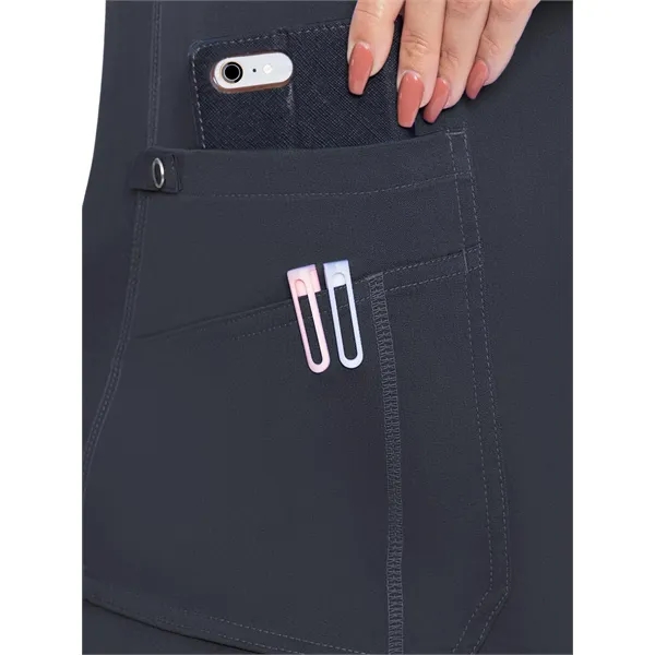 Med Couture Touch Women's V-Neck Shirttail Top... from ASI 86018 Scrub Authority