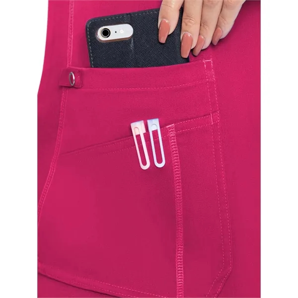 Med Couture Touch Women's V-Neck Shirttail Top... from ASI 86018 Scrub Authority