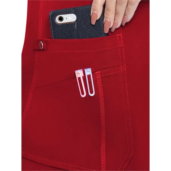 Med Couture Touch Women's V-Neck Shirttail Top... from ASI 86018 Scrub Authority