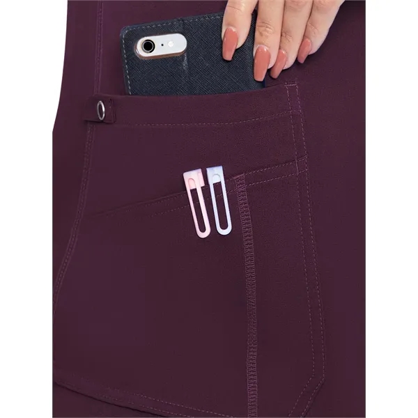 Med Couture Touch Women's V-Neck Shirttail Top... from ASI 86018 Scrub Authority