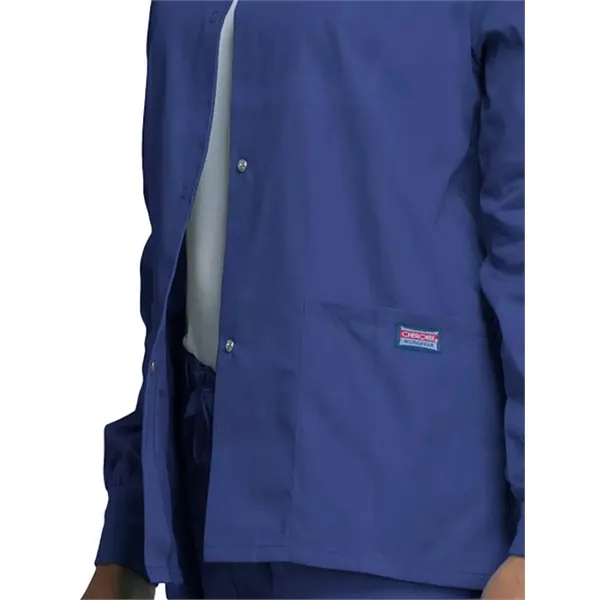 Cherokee WW Originals Women's Snap Front Warm-Up Jacket... from ASI 86018 Scrub Authority / Uniform Stores