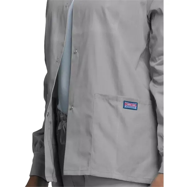 Cherokee WW Originals Women's Snap Front Warm-Up Jacket... from ASI 86018 Scrub Authority / Uniform Stores
