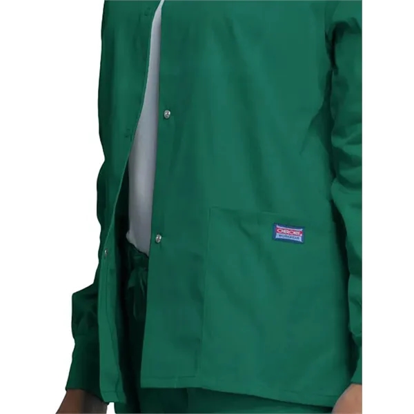 Cherokee WW Originals Women's Snap Front Warm-Up Jacket... from ASI 86018 Scrub Authority / Uniform Stores