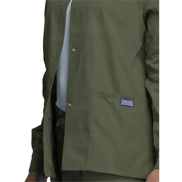 Cherokee WW Originals Women's Snap Front Warm-Up Jacket... from ASI 86018 Scrub Authority / Uniform Stores